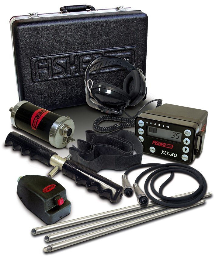 Industriāls metāla detektors Fisher XLT-30 A Leak Detector With Big Foot (Ir Uz Vietas)