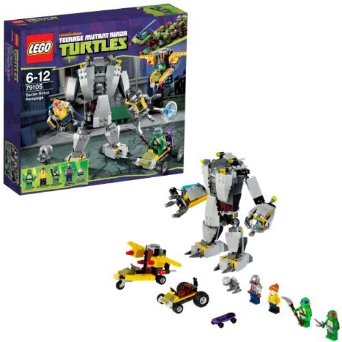 79115 Lego Ninja Turtles Bruņurupuču busiņa notriekšana, no 6 līdz 12 gadiem NEW 2014! (Ir Uz Vietas