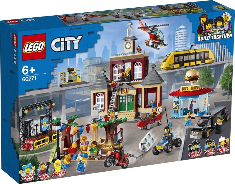 60097 LEGO City Pilsētas laukums, no 6 līdz 12 gadiem NEW 2015! 